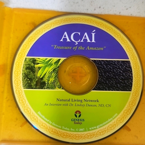 Acai Treasure of the Amazon,Goji The Ancient Chinese Secret.  Set of 2. - Picture 2 of 4